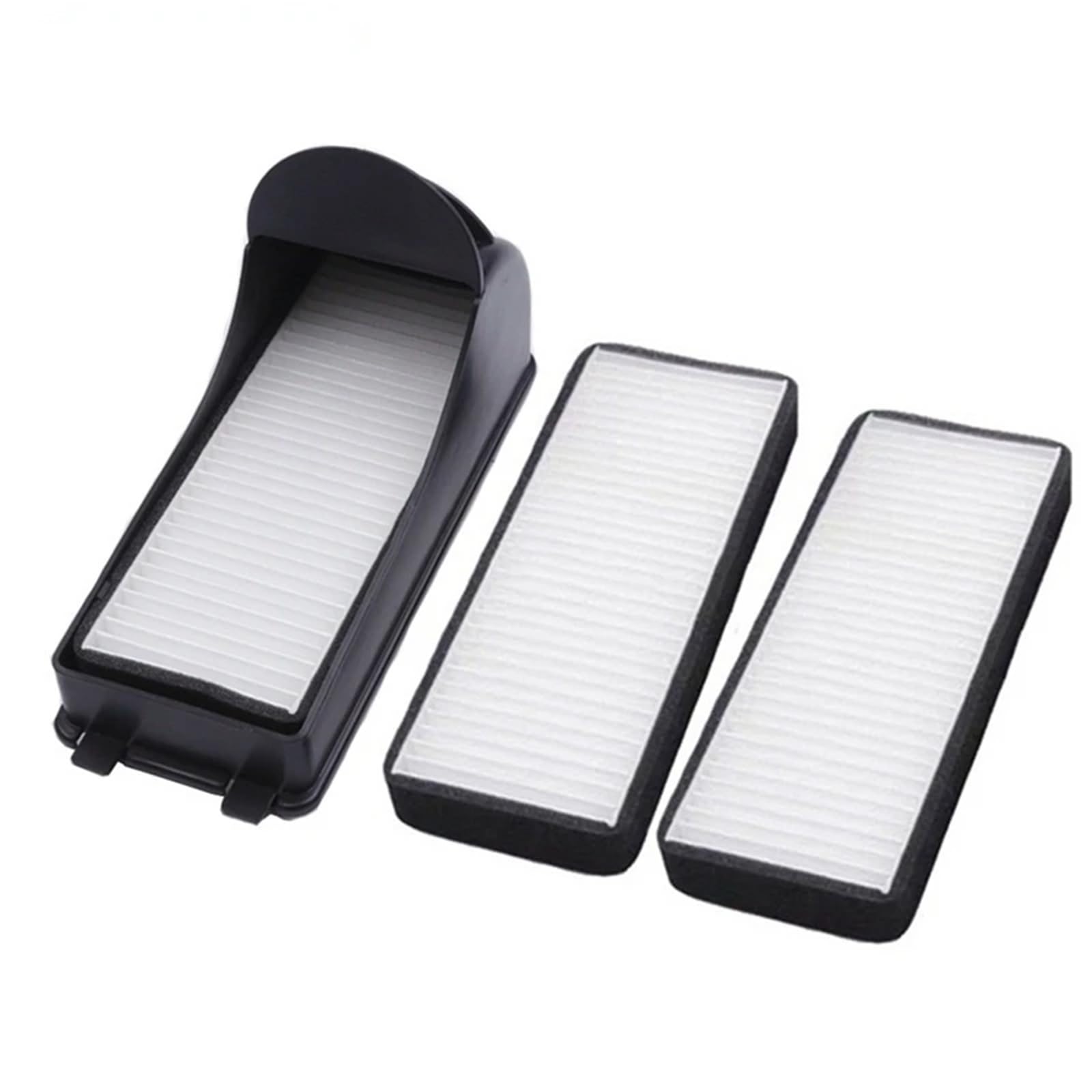 Filtro de cabina Compatible con VW Polo 2011-2021 Compatible con Jetta Santana 2011-2019 Compatible con Skoda Fabia Rapid 2011-21 Conjuntos de filtros externos Filtro de aire(3 Filter and house)