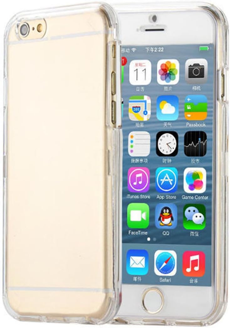 Coromose Crystal Clear Front Back Slim Case for Iphone 6 Plus 5.5 Inch