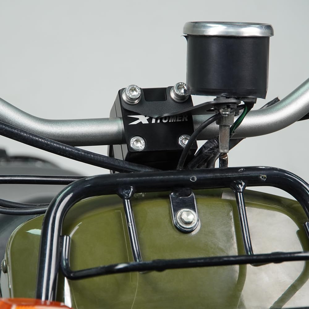 Xitomer 7/8" CNC Handlebar Stem Fit for Ruckus NPS50 2003-2024 Handlebar Riser Fit for Zoomer NPS50 Handlebar Relocation Mounts (Fit for Aftermarket Handlebar)