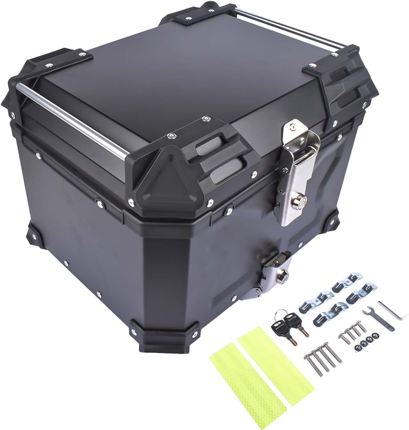 GELUOXI 45L Universal Motorcycle Tail Case, Waterproof