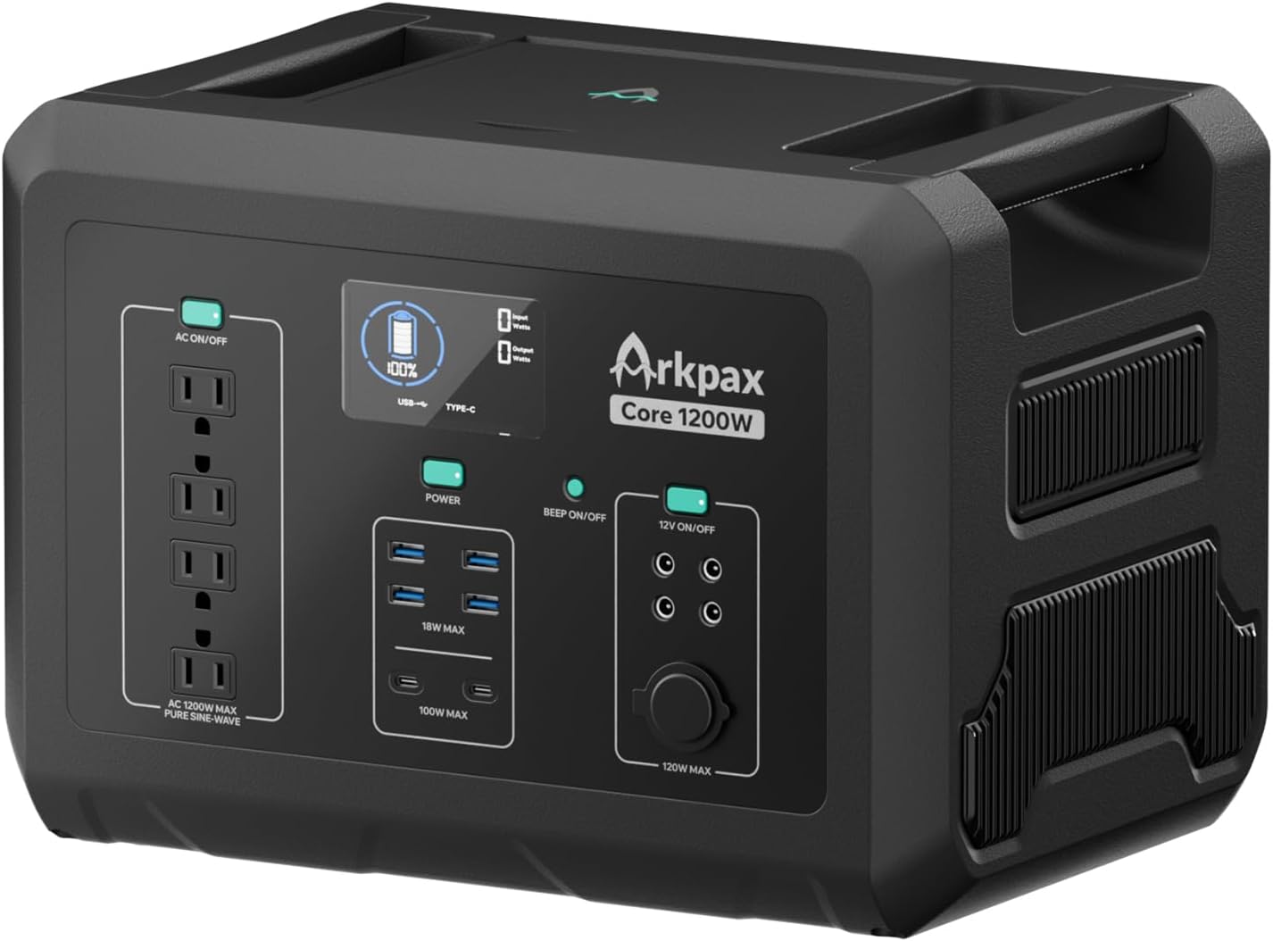61dIvZSfhNL._AC_SL1500_ Arkpax Core1200W Power Station, 1024Wh LiFePO4