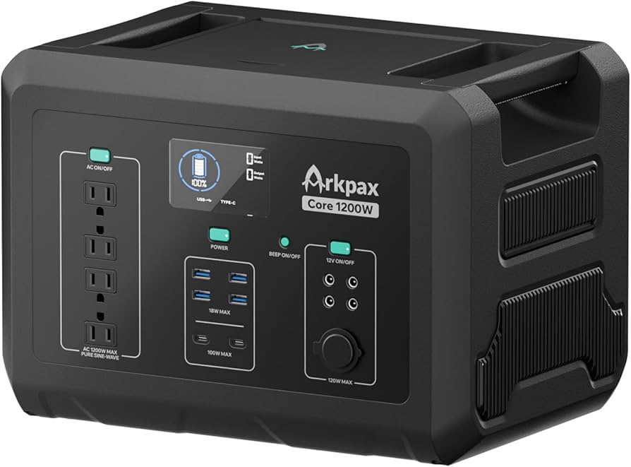 Arkpax ポータブル電源 1024Wh 1200W リン酸鉄 UPS機能 Amazon.co.jp: Arkpax ポータブル電源 1024Wh 大容量 リン酸鉄
