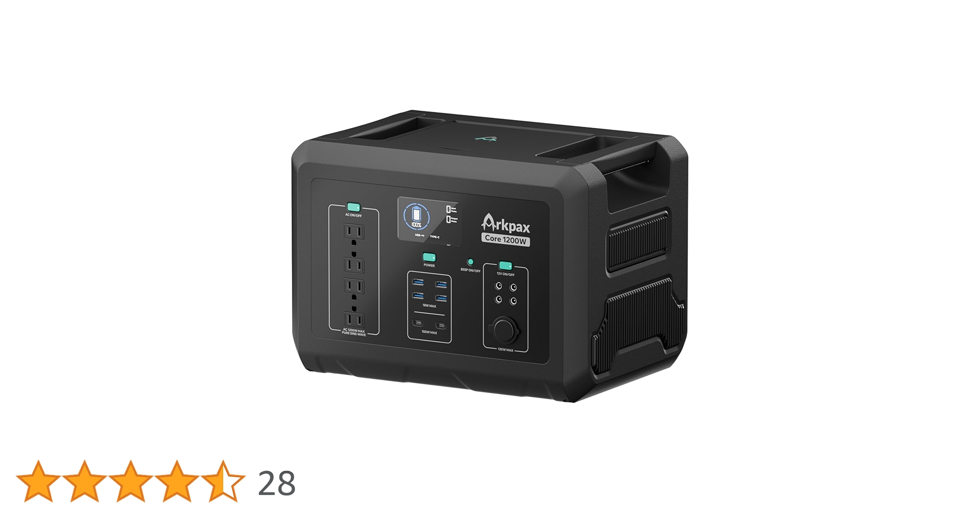 Amazon.co.jp: Arkpax ポータブル電源 1024Wh 大容量 リン酸鉄