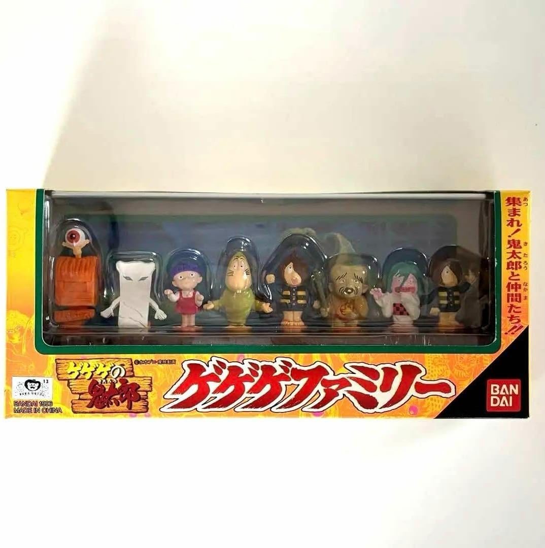 ゲゲゲの鬼太郎ファミリーセット　ロクでナシ玩具　ソフビ ゲゲゲの鬼太郎 ゲゲゲファミリー ソフビ ゲゲゲの鬼太郎ファミリー