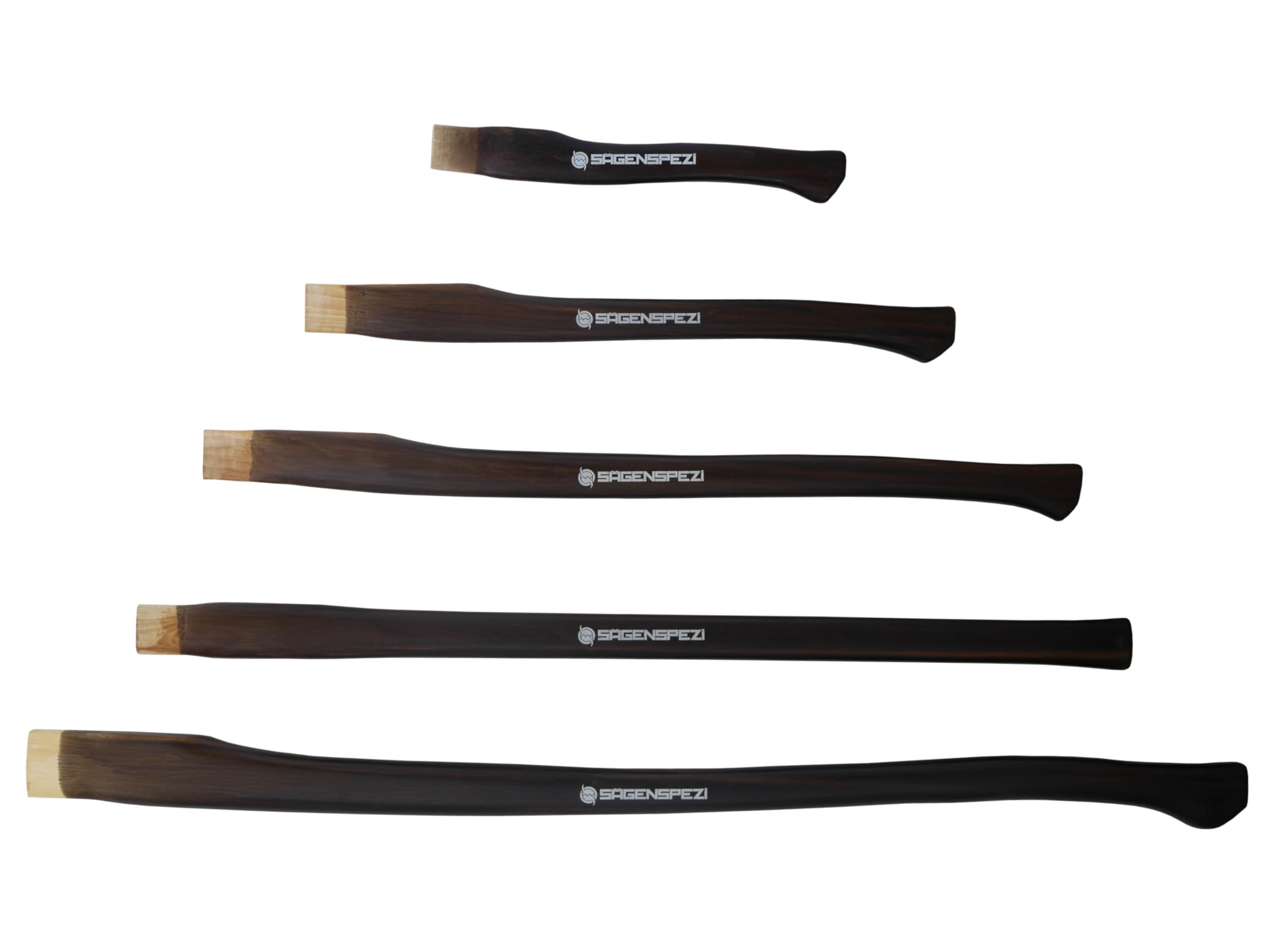 90 cm Sägenspezi Stiel aus Hickory Holz Griff Ersatzstiel für Sägenspezi Spalthammer 3000 g Stielkopfmaß 29,5 x 48 mm