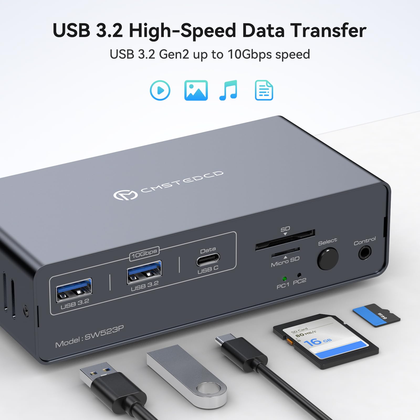 Amazon.co.jp: KVMドッキングステーション 4K120Hz USB C KVMスイッチ
