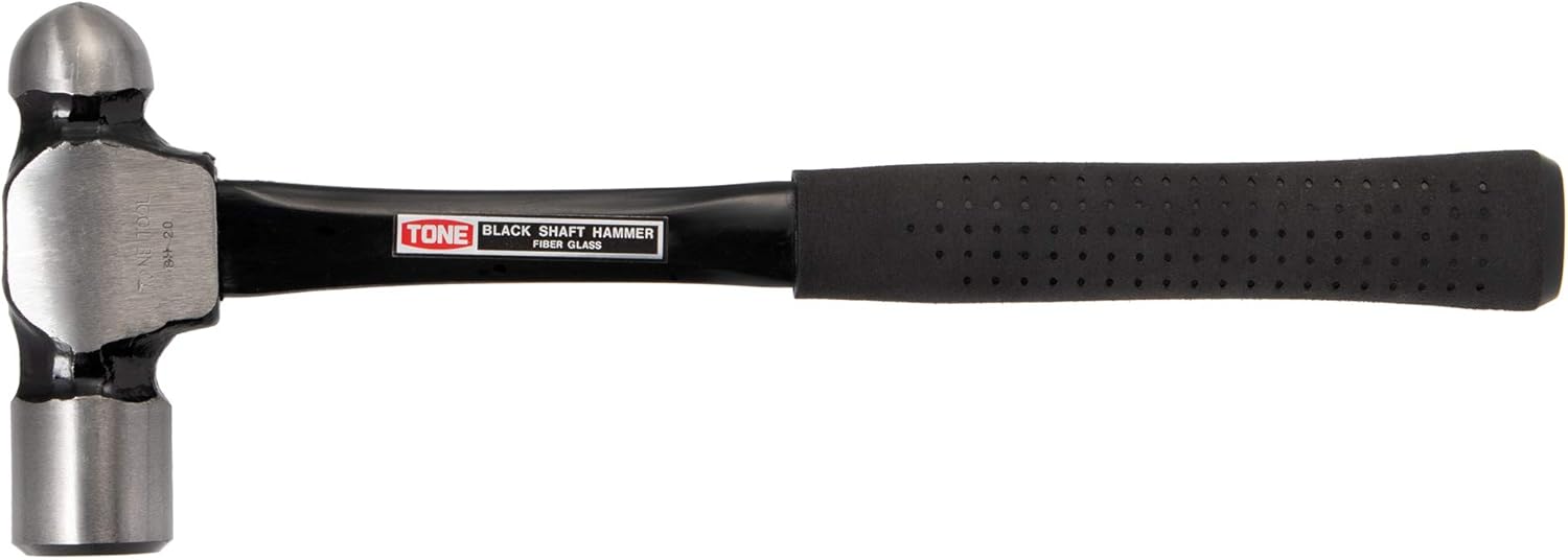 TONE Ball Peen Hammer/Nail Hammer BH-20 Black 2lb