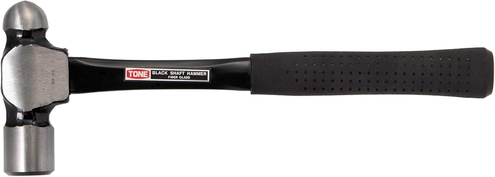 TONE Ball Peen Hammer/Nail Hammer BH-20 Black 2lb