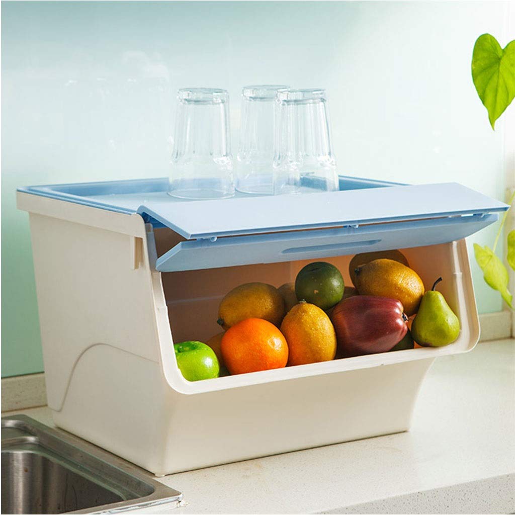 Armadietto multifunzione per ufficio, schedario, divisori, cassetto, armadio, dormitorio, archiviazione dati, abbigliamento, in plastica, blu, verde, 44, 39,5, 30,9 cm, blu
