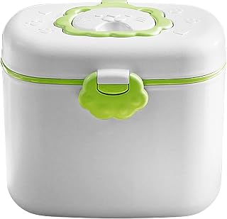 Formelhållare, Formula Dispenser Box Lufttät förseglad läckagetät bärbar | Att gå Pulverdispenser, mjölkformelförvaring, torrmjölkspulvermatförvaringsbehållare för resor utomhus