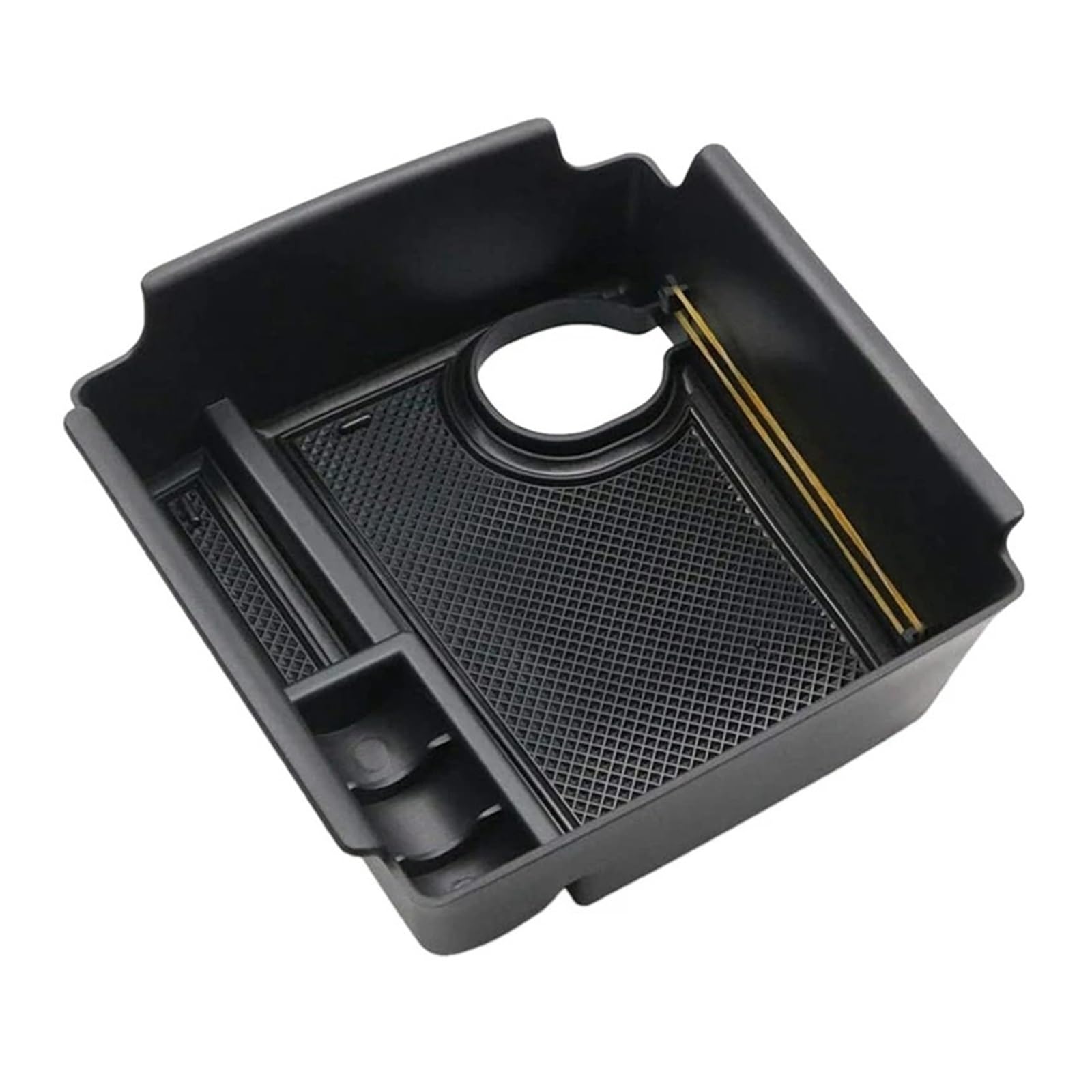 CGBWMB Car Accessory For Kia For E-Niro 2019 2020 2021 Car Central Console Armrest Storage Box Holder Interior Organizer Glove Tray Interior Mouldings