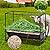 Oxphanor Pasture Hay Feeder 45 Gallon, Heavy-Duty Hay Grain Livestock Feeder with 24 Gallon Feed Pan, Livestock Feeding Trough Quick to Assemble, Feeding Goats, Calves, Cow, Horse for Farms