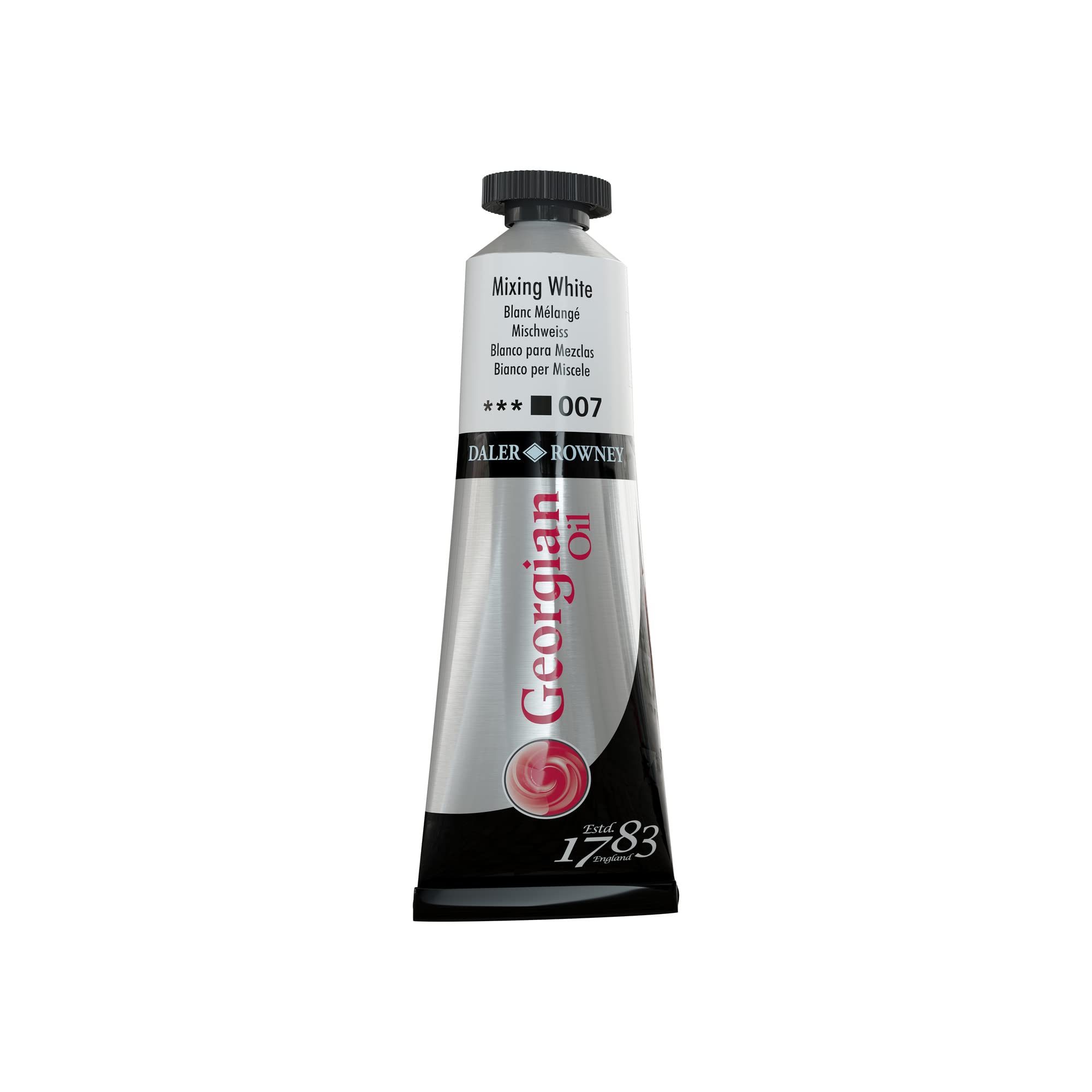 Daler-Rowney Georgian Oil Paint, Aluminium Tube, 1.28oz - 38 ml, Mixing White