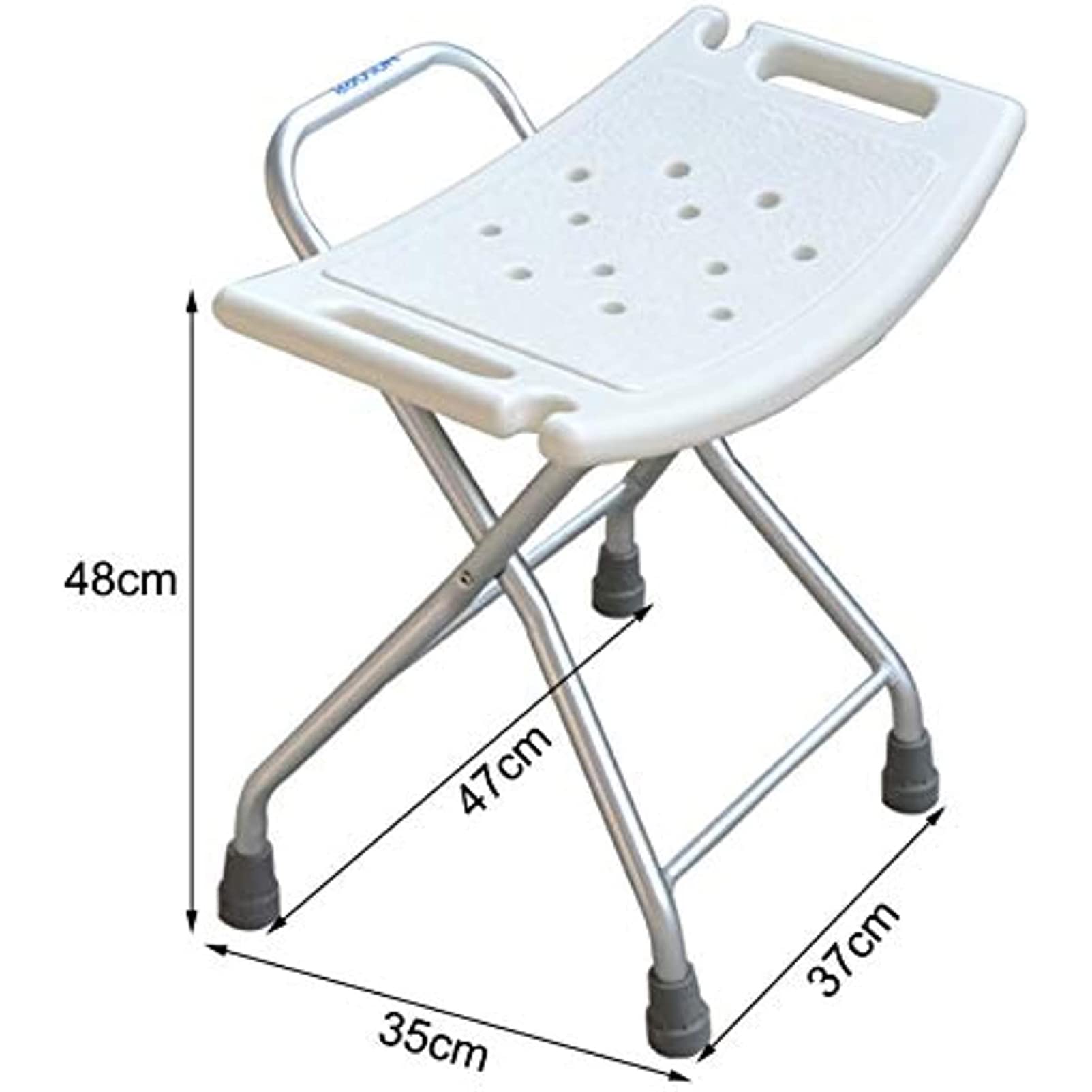 Silla de Ducha para Personas Mayores, Banco de Taburete de bañera Compacto y Plegable, Asiento de Ducha de Primera Calidad, Silla de baño Plegable, Banco de Transferencia Antideslizante, para Person