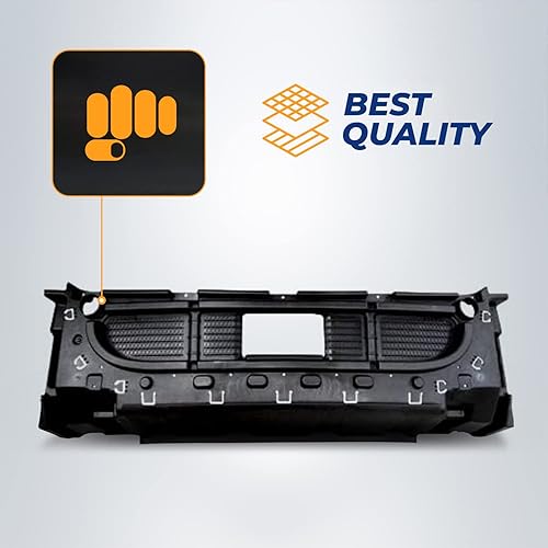Miniatura 4 de Torque Juego de repuesto de parachoques completo con refuerzos de soporte de parachoques interior (con agujero de luz antiniebla) para camiones