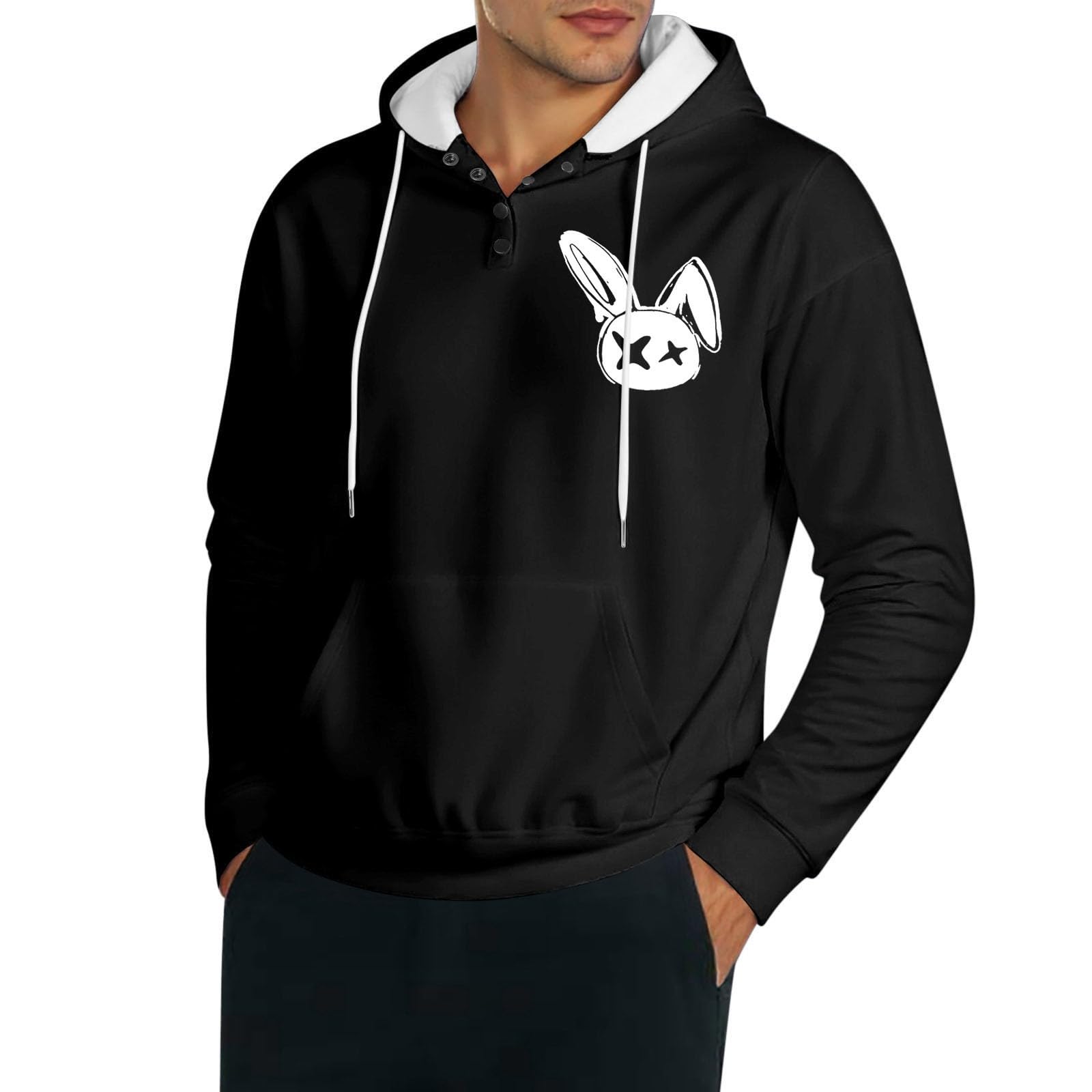 Pull homme stretch grande taille 4XL hiver pour silhouette slim - 6