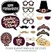 Big Dot of Happiness Elegant Thankful for Friends - Friendsgiving Thanksgiving Party Photo Booth Props Kit - 20 Count