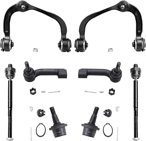 Miniatura 70 de Detroit Axle - Kit de suspensión delantera de 8 piezas para Toyota Sienna 2004-2010, brazos de control inferiores con rótulas interiores exteriores