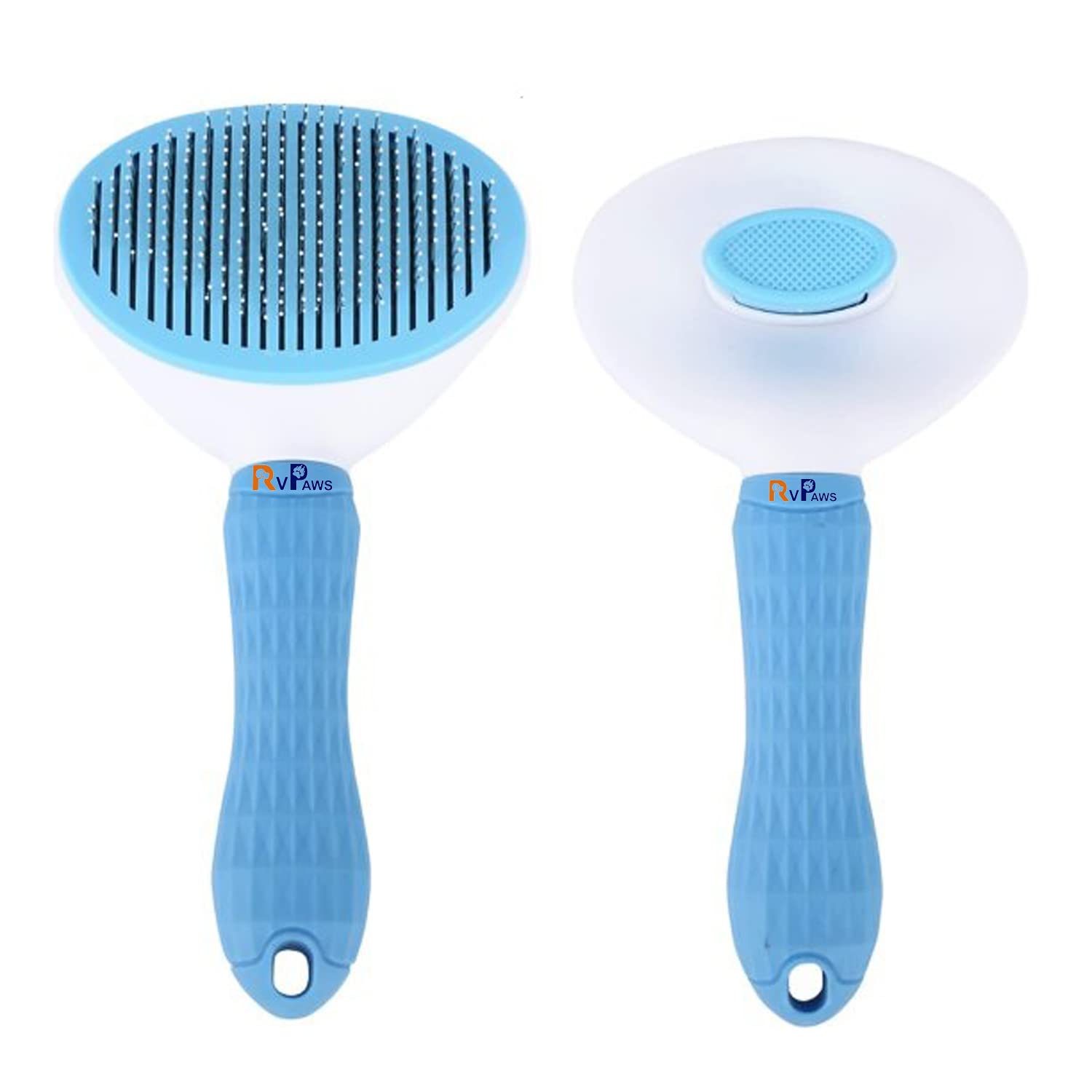 RvPaws Professional Demitting DE shedding Comb Tool for Pet Grooming (Puppy Puppies Dog & Cat) Gentle Hair Brushes for Shedding and Cleaning Fur Lice Remover Clean Coat Accessories (Deseeding Comb) - Color May vary (B09R4PR3L5) Amazon Price History, Amazon Price Tracker