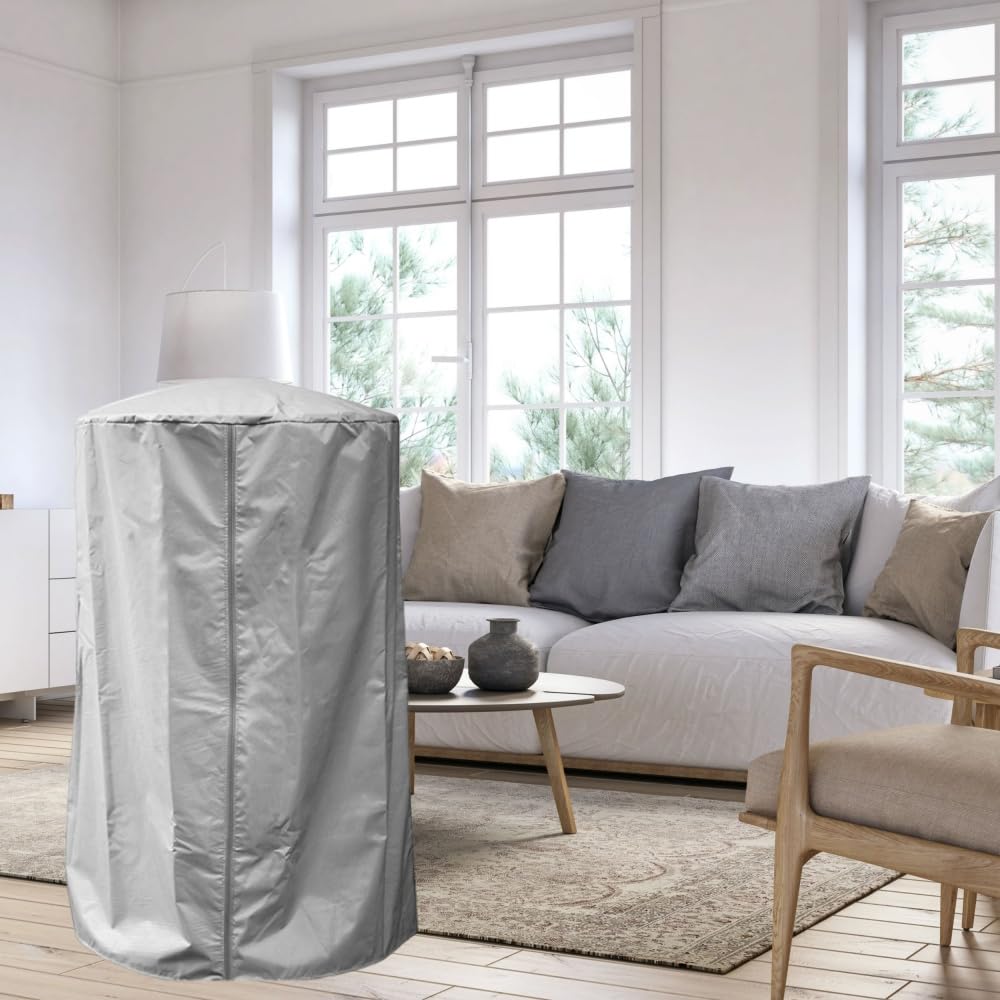 Sunnyushine - Copertura per patio, per riscaldatori, antipolvere, resistente ai raggi UV, resistente alle intemperie