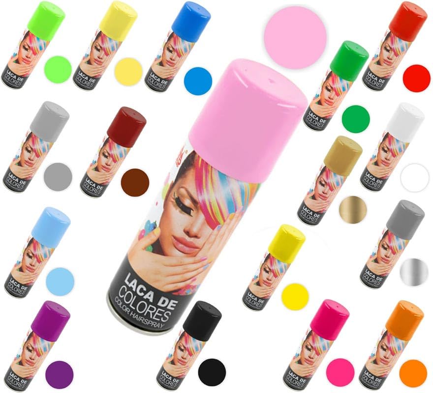 Partilandia Laca en Spray de 125 ml en varios colores (Morado)