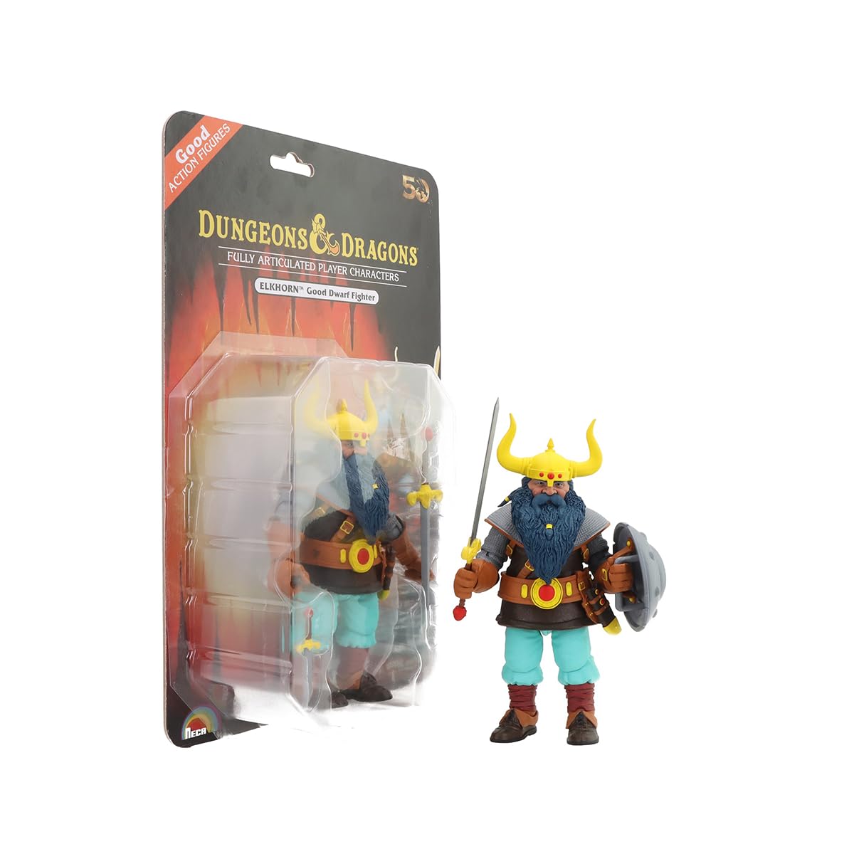WizKids Dungeons & Dragons Limitowana edycja Elkhorn 50. rocznica 17,8 cm