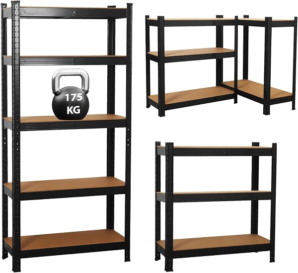 Garage Shelving Units 5 Tier Shelving Unit