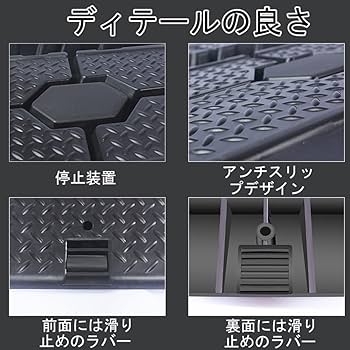 Amazon.co.jp: 高さ22cm カースロープ ガレージ用品 整備用