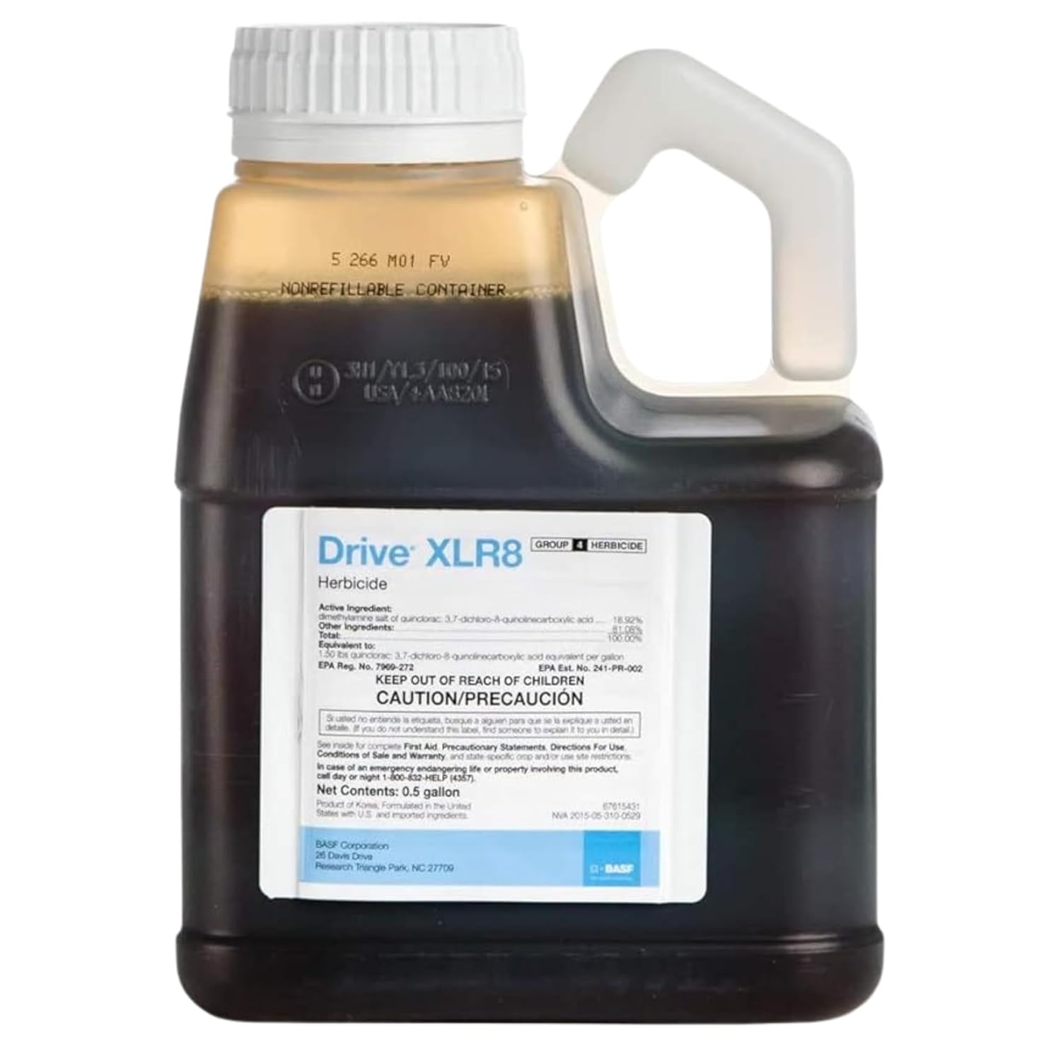 BASF Drive XLR8 Crabgrass Killer for Lawn & Turf, Post Emergent Weed Control
