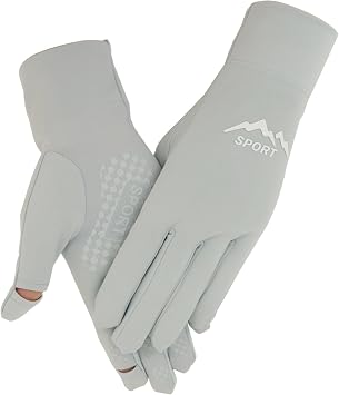 Womens UPF 50+ Summer Sun Protection Touchscreen Driving Gloves