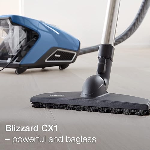 Miniatura 9 de Miele Blizzard CX1 Turbo Team - Aspiradora sin bolsa color azul técnico con STB 305-3 TurboTeQ SBB 300-3 Parquet Twister Floorhead cepillo para