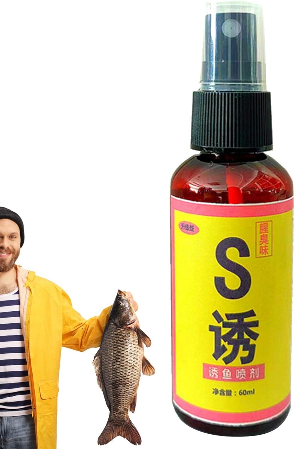 Fish Attractant,Fishing Lures for Bass Freshwater Attractant Enhancer Liquid