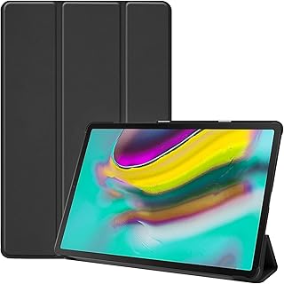 for Galaxy Tab S5e 10.5 2019 T720 T725 T727 Case, Slim Light Cover Stand Hard Shell Folio Case for 10.5 Inch Galaxy Tab S5e Tablet SM-T720 (Wi-Fi) SM-T725 (LTE) SM-T727 2019 Release –Black