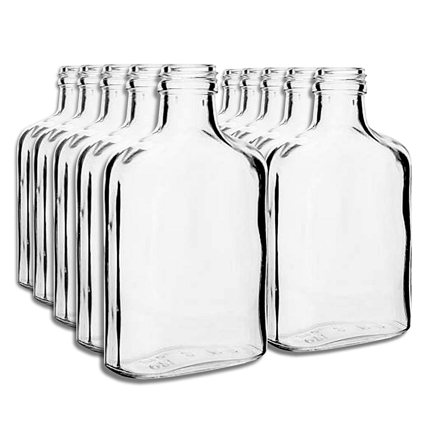 Casavetro Heldere Schroefdop Lege Glazen Flessen 500 Ml Herbruikbare Afsluitdeuren Luchtdichte Metalen Deksel Voor Kombucha Zelf Gebrouwen Gin Olie Azijn Bier Cider Vodka En Water 12 X Ml 661556576