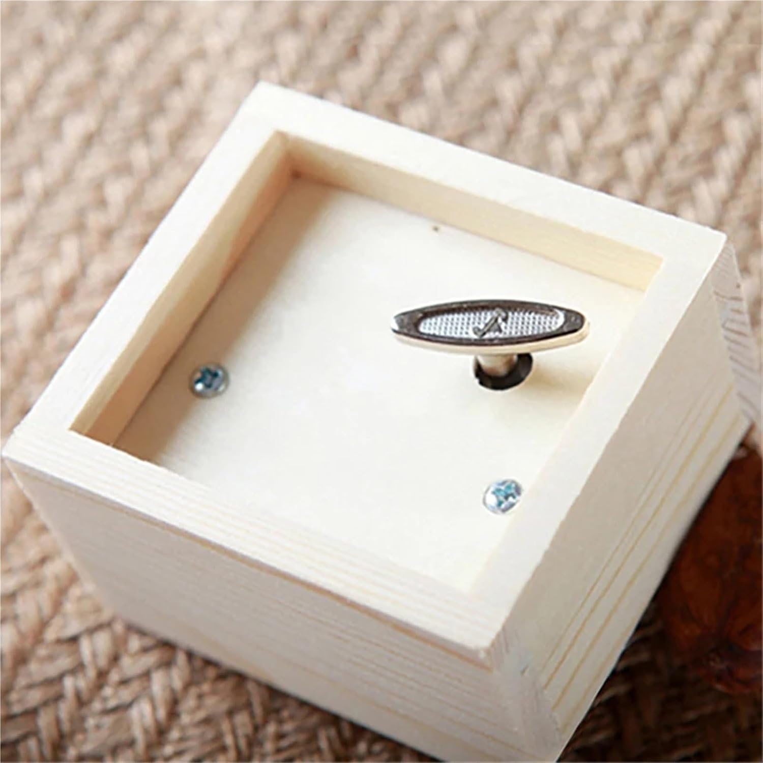 Music Box Winder Keys 12 pcs Music Box DIY Tools Accessories Round Chassis Key Rotating Handle Keys