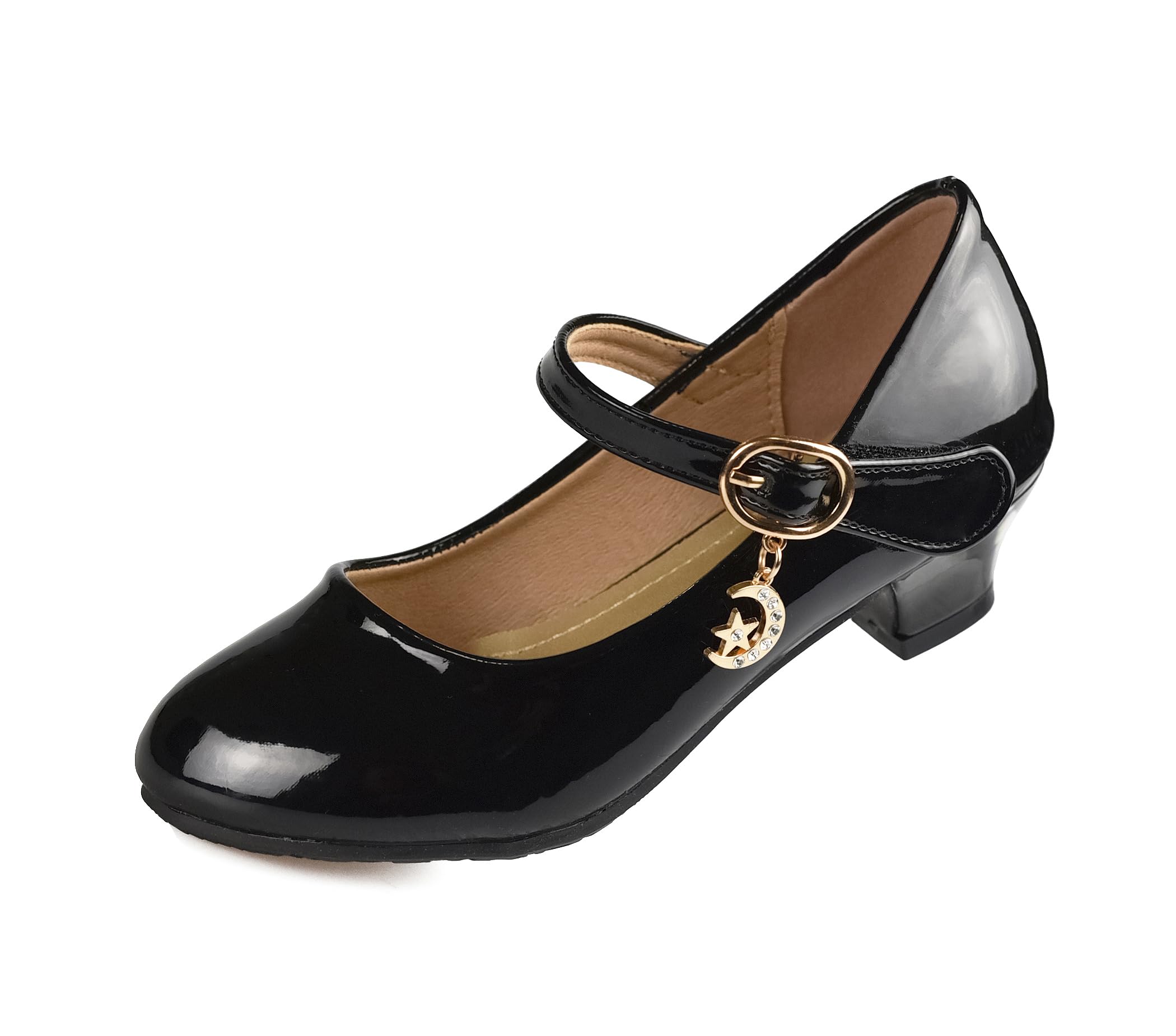 Chaussures de Princesse à Talon pour Filles Mary Jane Élégante