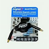 MAGTRACT Retractable Magnetic Jumper Replacement for HVAC Control Boards Thermostat
