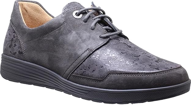 Ganter Klara-k, Scarpe da Ginnastica Donna, Antracite, 43 EU Larga