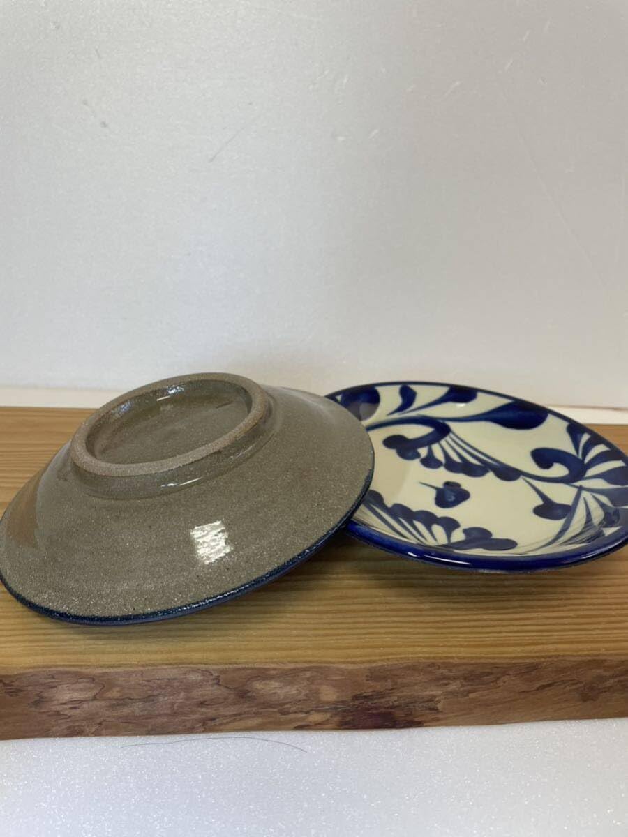 坂倉新兵衛 十五代 萩焼 木の葉皿 6客 木ノ葉向付 共箱 懐石 坂倉