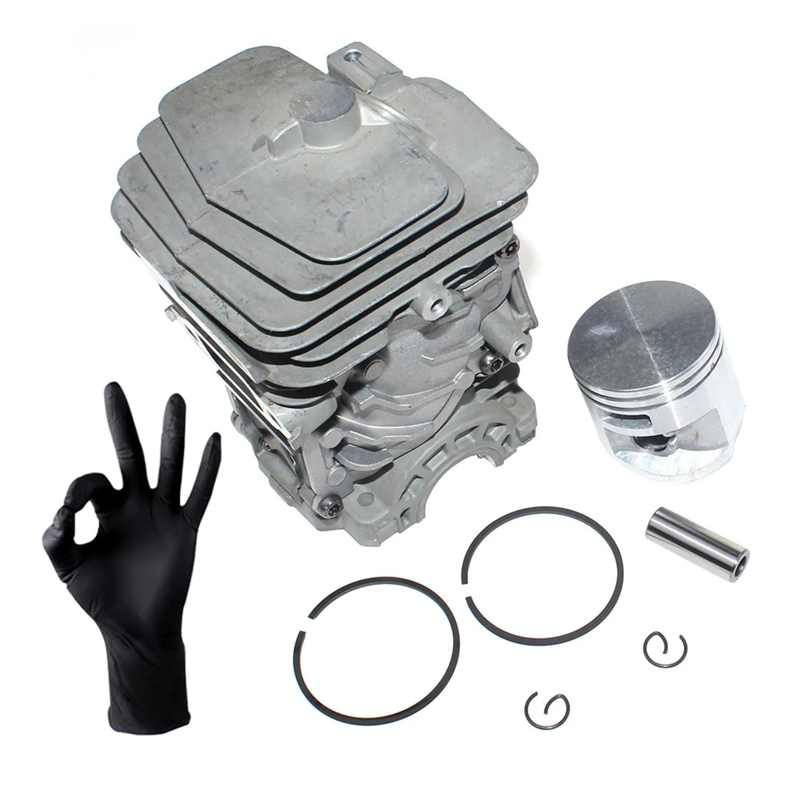 CVAADV Cylinder Piston Kit 42.5mm Compatible with MS231 MS231C Chainsaw PN 1143 020 1203
