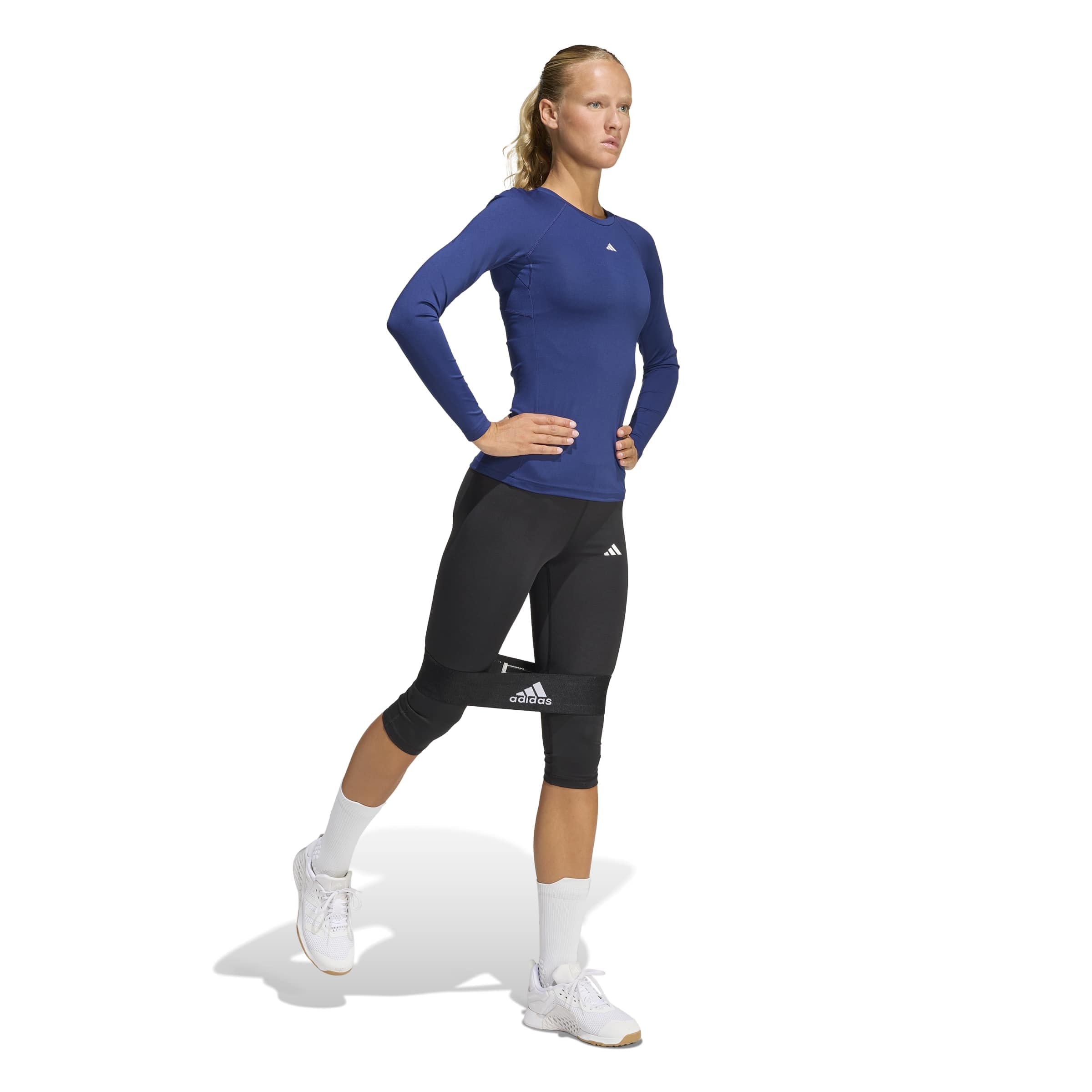adidas Techfit Capri Leggings - Rajstopy Kobiety