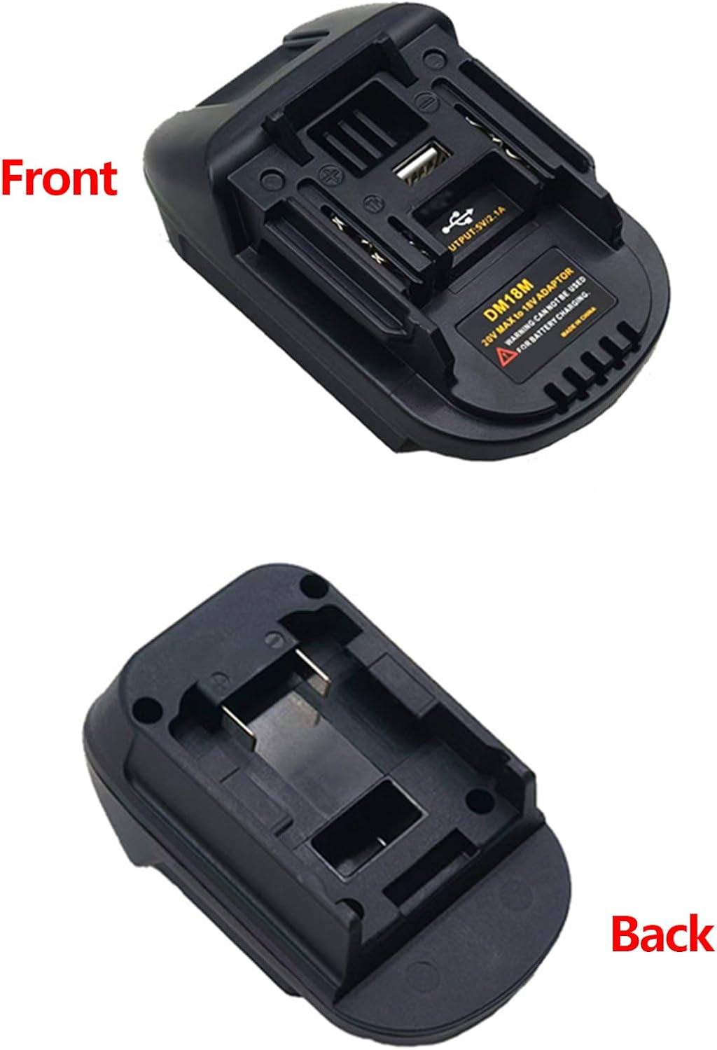 Battery Adapter Heavy Duty Tool Converter Set Works with for Power Set for Power with Housing