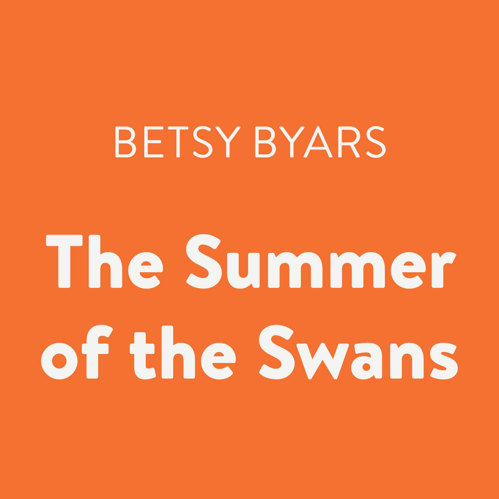 Cover art for The Summer of the Swans