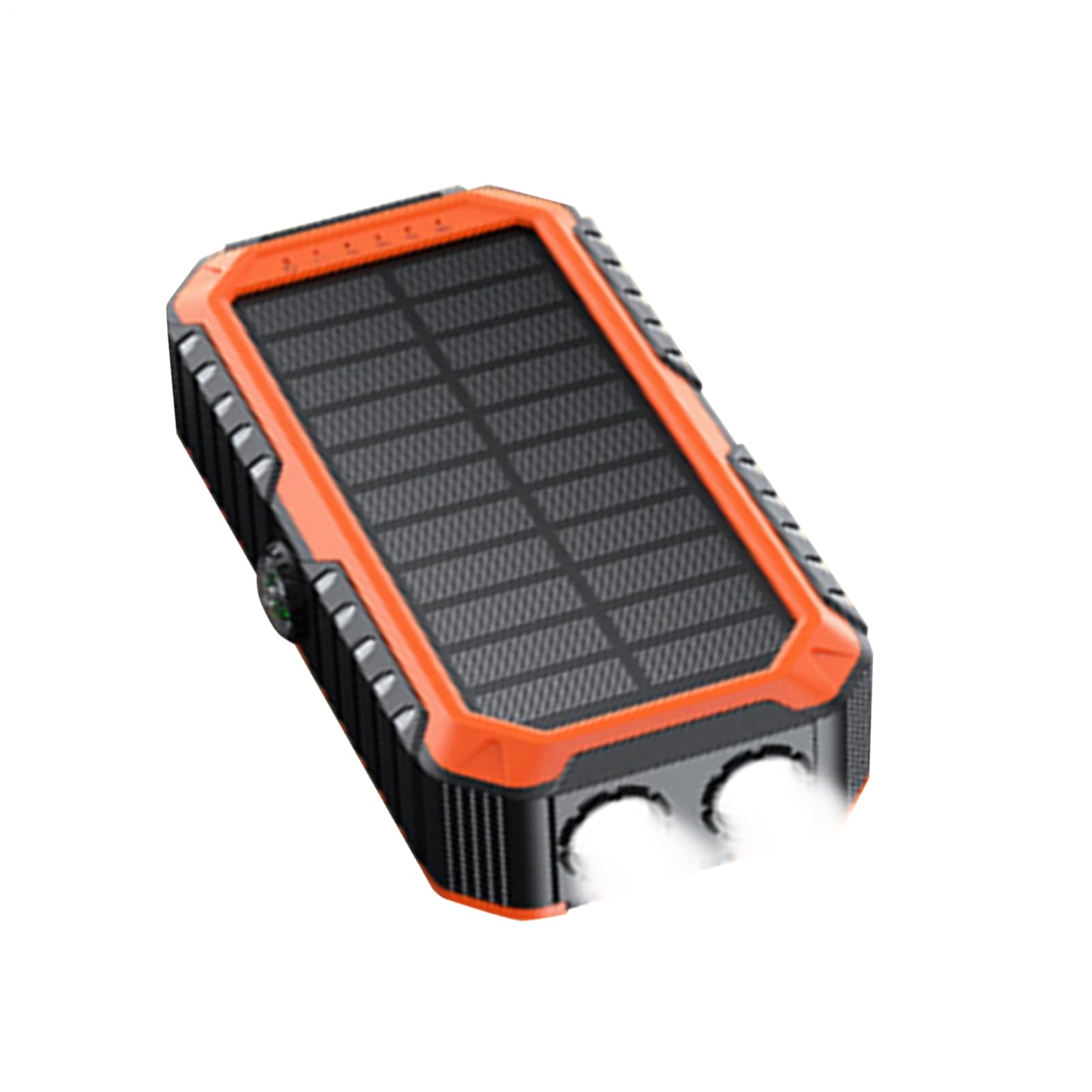 Chargeur Solaire pour Téléphone - Batterie Externe Haute Luminosité | Chargeur Solaire avec Manivelle | pour Randonnée Trekking Festival de Musique Smartphone Appareil Photo Tablette