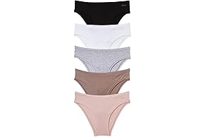 PINK Women's Cotton Cheeky Underwear, Minimal Coverage Panties for Women