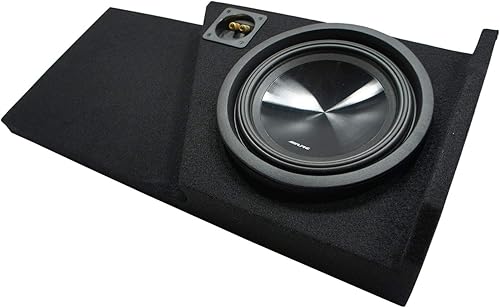 American Sound Connection Compatible con Chevy Silverado 2014-2018 doble cabina Alpine SWT-10S2 subwoofer de audio para automóvil individual 10 disponible en Yaxa Costa Rica