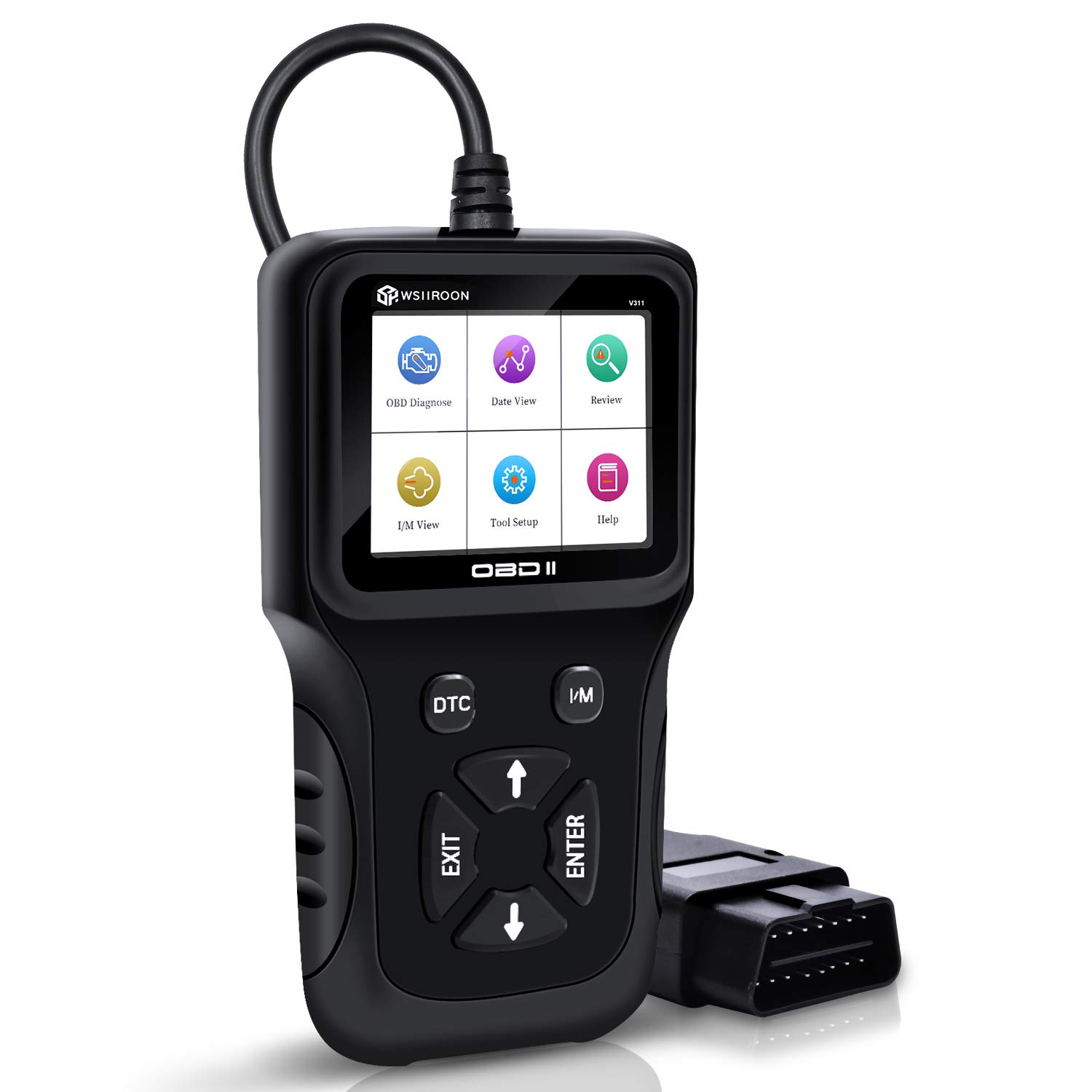 V311 Auto OBD2 Scanner Automotive Code Reader Professional Car OBD II Scanner Diagnostic Fault Check Engine Light CAN OBD Scan Tool for All OBDII Protocol Cars Since 1996 …