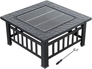 Fire Pit Garden fire Pit, Courtyard Decoration fire Pit, Outdoor Wood Burning fire Pit, Barbecue fire Pit Table