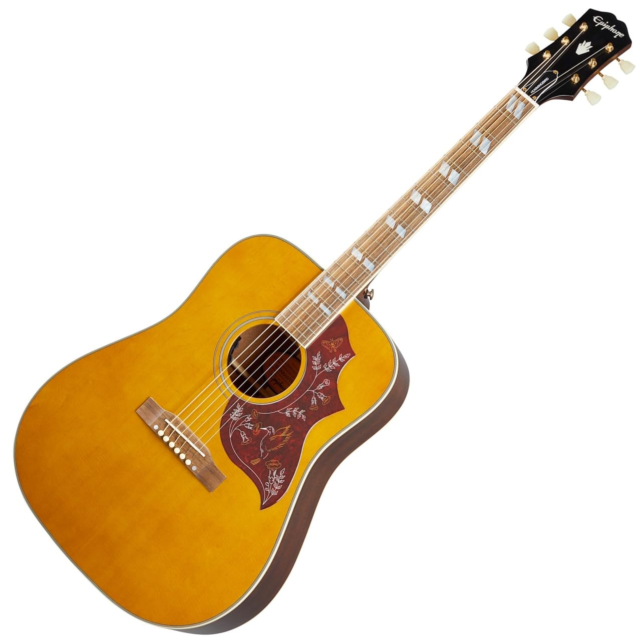 Epiphone hummingbird masterbilt 美品 Epiphone Masterbilt Hummingbird Acoustic Electric, Aged
