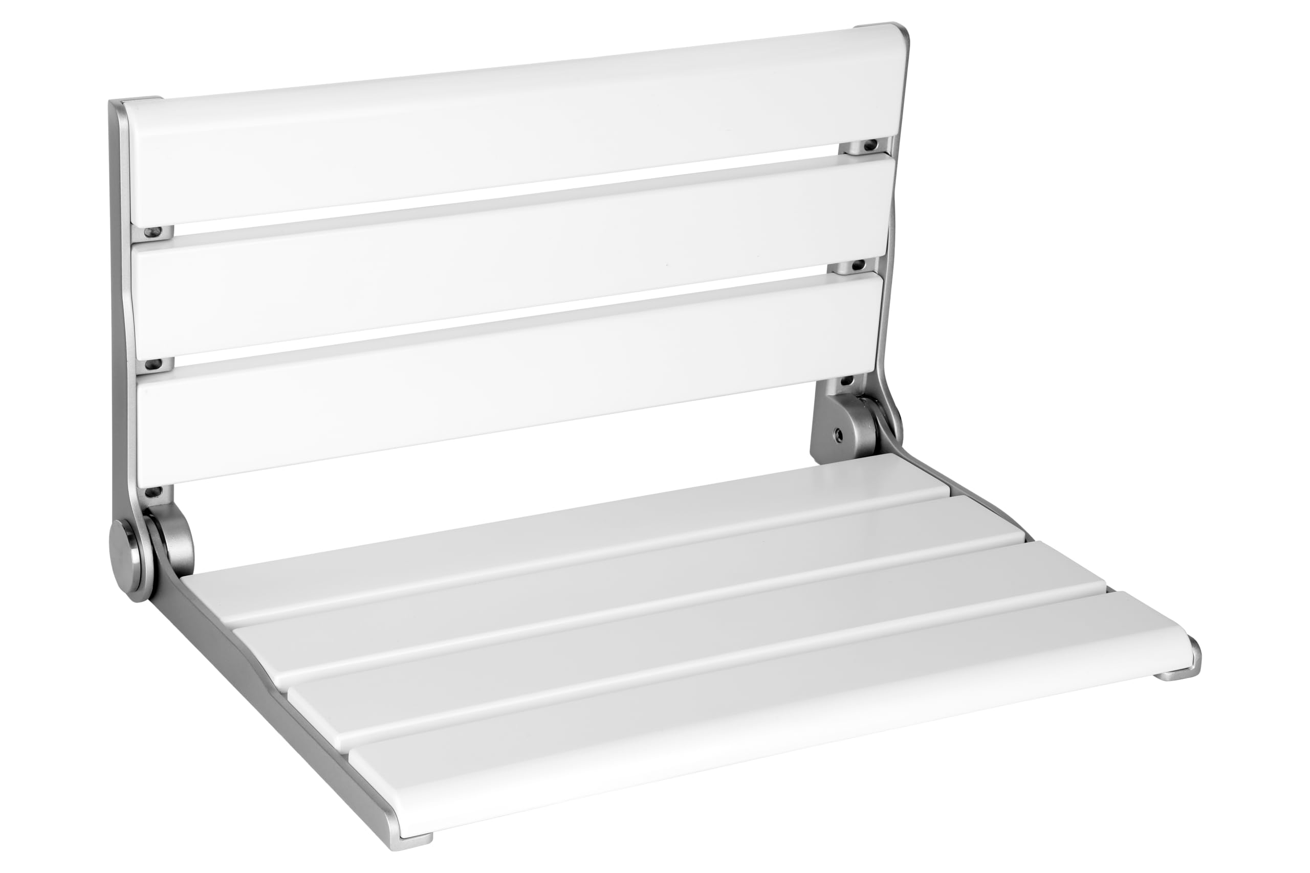 20" Folding Teak Shower Seat Wall Mounted,Foldable Shower Bench,Fold Down Shower Seat,Folding Shower Seat Bench,Wall Mount Shower Seat Bench Chair,Home Care Teak Shower Seat Bench for Inside Shower